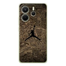 Чехлы для Xiaomi Redmi Note 15 - с картинкой JORDAN (AlphaPrint) (Logo Jordan)