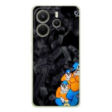 Чехлы с крутыми принтами для Xiaomi Redmi Note 15 - (PREMIUMPrint) (Воры)