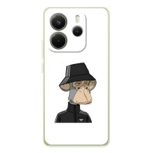 Чехлы с Обезьянами NFT для Xiaomi Redmi Note 15 (AlphaPrint) (обезьяна NFT Adidas)