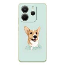 Чехлы с собаками для Xiaomi Redmi Note 15 (VPrint) (Корги)
