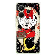 Чехол Disney Mouse Xiaomi Redmi Note 15 (PREMIUMPrint) (Минни peace)