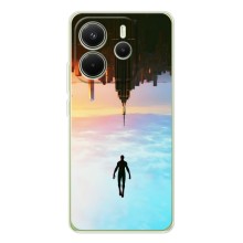 Чехол с человеком пауком для Xiaomi Redmi Note 15 - (AlphaPrint) (Паук человек)