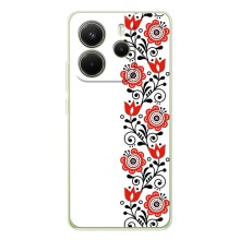 Чехол для Патриота Украины Xiaomi Redmi Note 15 - (AlphaPrint) (Яркая вишиванка)