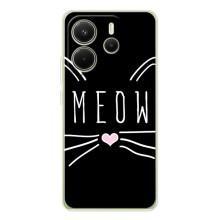 Бампер з зображенням Котиків для Редмі Ноте 15 – КОТИК MEOW