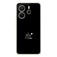Чохол з картинками на чорному фоні для Xiaomi Redmi Note 15 – Книжки