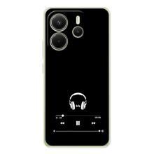 Чохол з картинками на чорному фоні для Xiaomi Redmi Note 15 – Плеєр