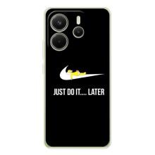 Чехол с Симпсонами для Xiaomi Redmi Note 15 (VPrint) (Гомер Later)