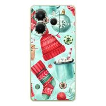 Чохол Санта Клаус для Xiaomi Redmi Note 15 (Одяг)