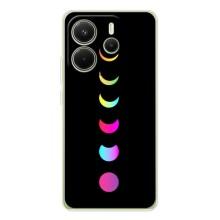 Чохол (ТПУ) з планетами на Xiaomi Redmi Note 15 – Повнолуння