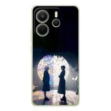 Чехлы Венсдей на Xiaomi Redmi Note 15 Уэнсдей (AlphaPrint) (Уэнздей и Инид)
