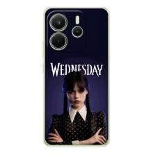 Чехлы Венсдей на Xiaomi Redmi Note 15 Уэнсдей (AlphaPrint) (Wednesday)