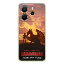 Чехол дракон Беззубик для Xiaomi Redmi Note 15 – Постер Беззубика