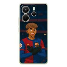 Чехол с футболистом Ламин Ямаль Xiaomi Redmi Note 15 – Футболист Ямал