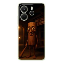 Чехол с мемом Тралалело тралала на Xiaomi Redmi Note 15 (Тунг тунг тунг сахур)