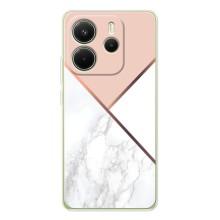 Мраморный чехол на Xiaomi Redmi Note 15 (VPrint) (Тройной мрамор)