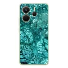 Мраморный чехол на Xiaomi Redmi Note 15 (VPrint) (Зеленый мрамор)