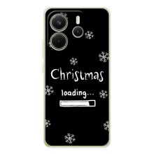 Рождественские, Праздничные Чехлы для Редми Нот 15 (Christmas loading)