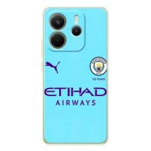 Силиконовые Чехлы принт Футбол на Xiaomi Redmi Note 15 – Man City