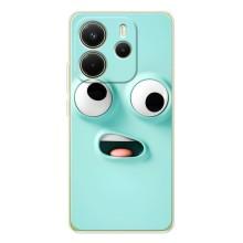 Силиконовые Чехлы (смешные стикеры) для Xiaomi Redmi Note 15 – мордочка