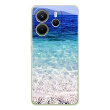 Силиконовый чехол с КАРТИНКАМИ лето для Xiaomi Redmi Note 15 (AlphaPrint) (Море)