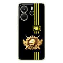Чехол (TPU) с картинкой "Лого Пабг" на Редми Ноте 15 (Лого PUPG)
