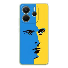 Украинские Чехлы для Xiaomi Redmi Note 15 с картинкой УПА (AlphaPrint) (Степан Бандера)