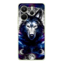 Защитные чехлы для Редми Нот 15 (AlphaPrint) (ХИТ продаж) ВОЛК (Волк)