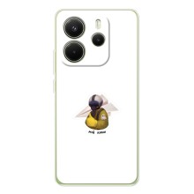 Защитные чехлы (Призрак Киева) для Xiaomi Redmi Note 15 (AlphaPrint) (Мой Краш)