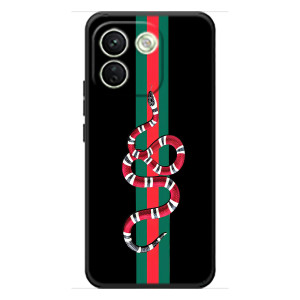 Чехлы Бренд GUCCI для Xiaomi Redmi Note 17 Pro Max – Змей Гуччи