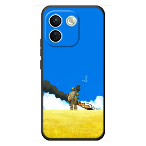 Чехлы на военную тематику для Xiaomi Redmi Note 17 Pro Max – Попадание