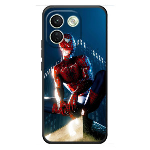 Чехол Супергерой Человека Паука на Xiaomi Redmi Note 17 Pro Max – Паук на доме