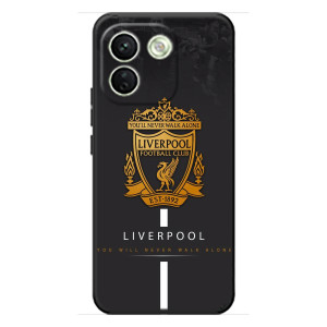 Силіконові Чохли з принтом Футбол на Xiaomi Redmi Note 17 Pro Max – Liverpool