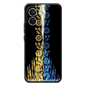 Силиконовый Чехол на Xiaomi Redmi Note 17 Pro Max – Патриотическая вышиванка