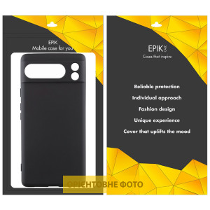 Чехол TPU Epik Black Full Camera для Xiaomi Redmi Note 17 Pro – Черный