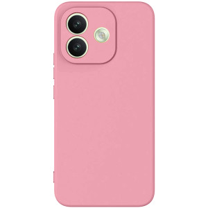 Чехол TPU GETMAN Liquid Silk Full Camera для Xiaomi Redmi Note 17 Pro – Розовый