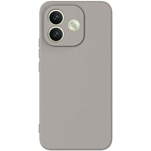 Чехол TPU GETMAN Liquid Silk Full Camera для Xiaomi Redmi Note 17 Pro – Серый