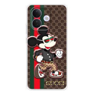 Чехлы Бренд GUCCI для Xiaomi Redmi Note 17 Pro – Маус Гуччи