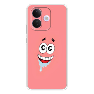Чехлы с Патриком на Xiaomi Redmi Note 17 Pro (Мордочка Патрика)