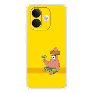 Чехлы с Патриком на Xiaomi Redmi Note 17 Pro (Ошибочка)