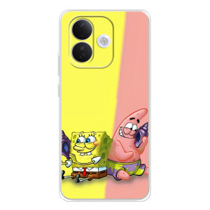 Чехлы с Патриком на Xiaomi Redmi Note 17 Pro (Звонок)