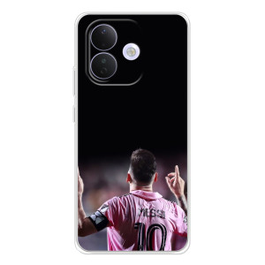 Чехол Месси футболист для Xiaomi Redmi Note 17 Pro – Месси в Интер