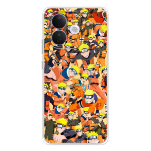 Чохли з принтом НАРУТО на Xiaomi Redmi Note 17 Pro – Коллаж Наруто
