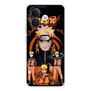Чохли з принтом НАРУТО на Xiaomi Redmi Note 17 Pro – Naruto герой