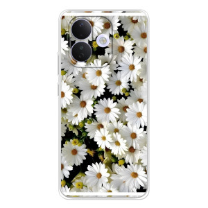Чохол з ромашками на Xiaomi Redmi Note 17 Pro – Рамка в ромашках