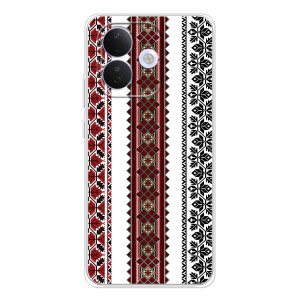 Силиконовый Чехол на Xiaomi Redmi Note 17 Pro с картинкой Вышиванки – Вышиваночки