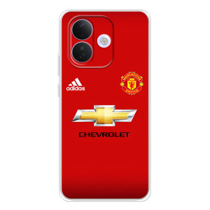Силіконові Чохли з принтом Футбол на Xiaomi Redmi Note 17 Pro – Man United