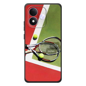 Чехлы с принтом Спортивная тематика для Xiaomi Redmi Note 17 – Ракетки теннис