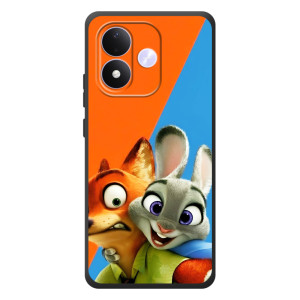 Чехлы ЗВЕРОПОЛИС для Xiaomi Redmi Note 17 (Ник и Хопс)