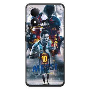 Чехол Месси футболист для Xiaomi Redmi Note 17 (Коллаж Месси)