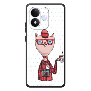 Чехол на тематику: Коты для Xiaomi Redmi Note 17 (Кот аристократ)